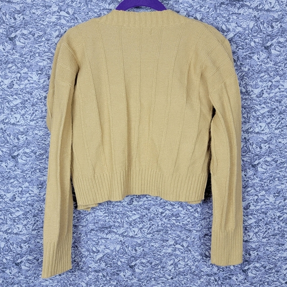 Tan Cropped Sweater Set - Picture 2 of 10